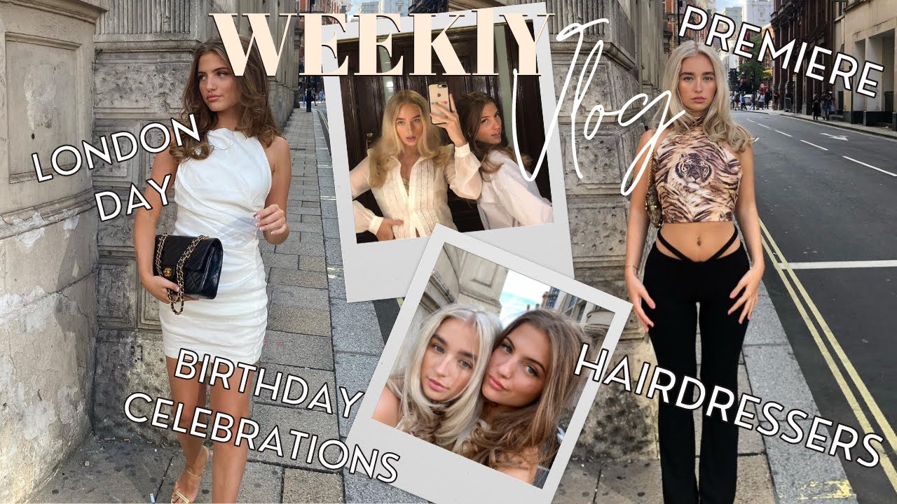 WEEKLY VLOG!! London Day, Clothing Haul, Disney Premiere