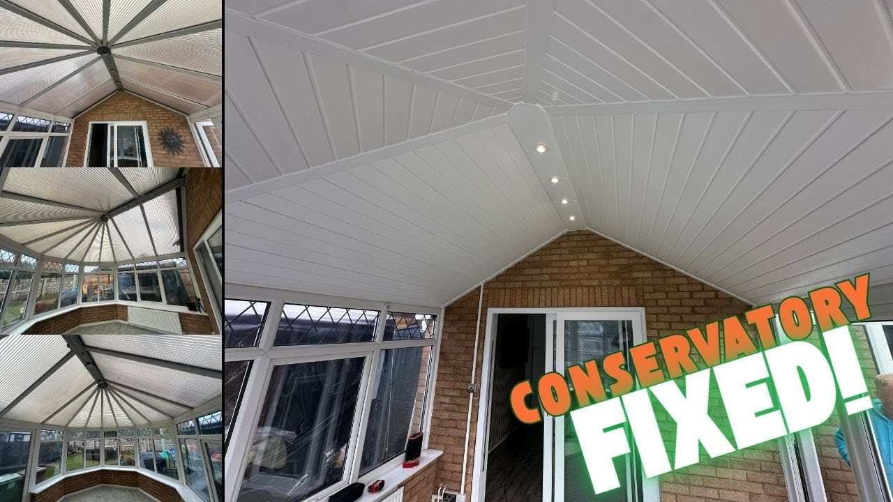 Watch this 12m² Victorian-style conservatory undergo a complete transformation in just 1 day! 🏡✨