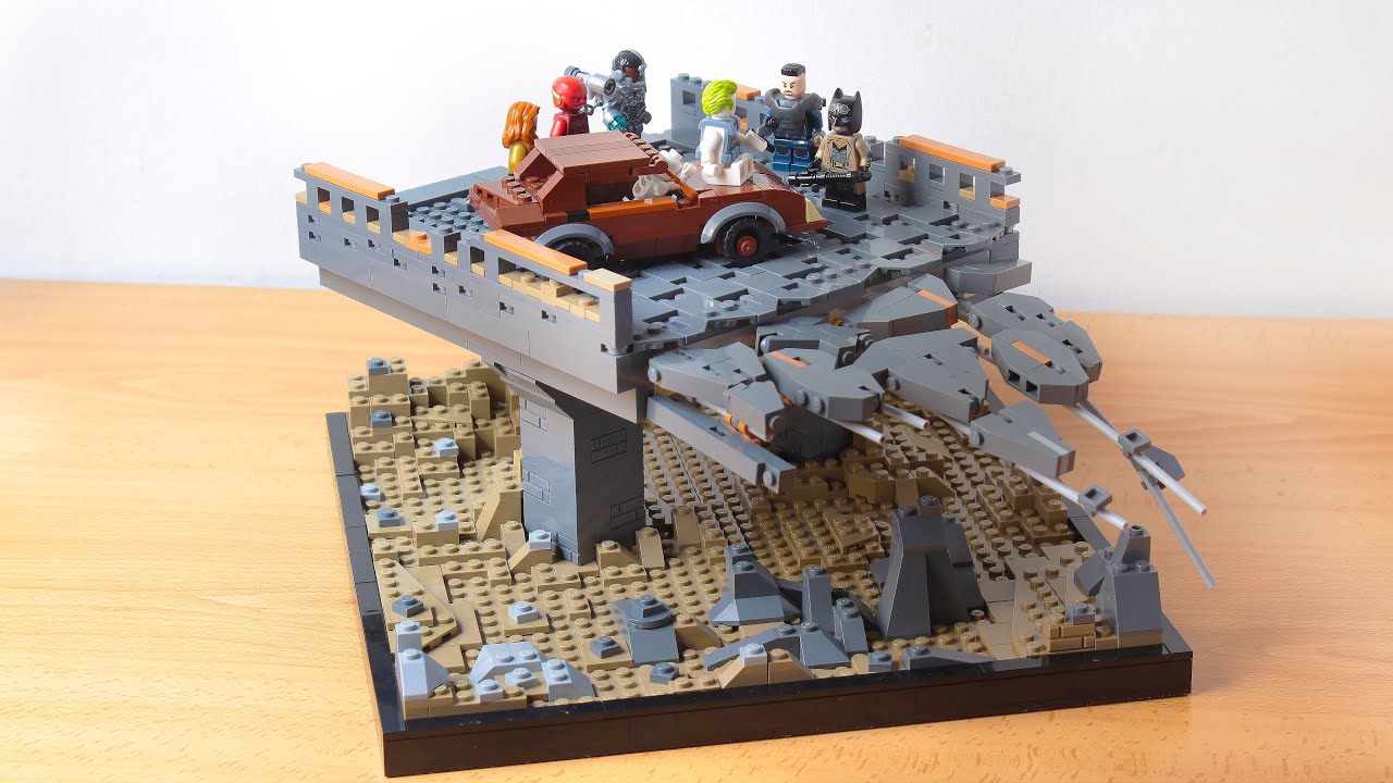 Lego Justice League Knightmare diorama MOC