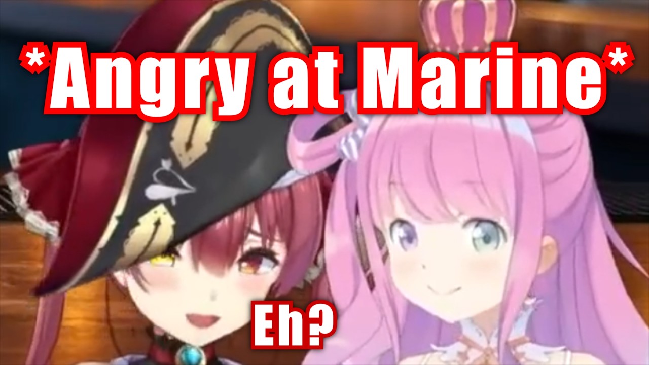 Luna Is Angry At Marine For Not Bullying Her More【Hololive】