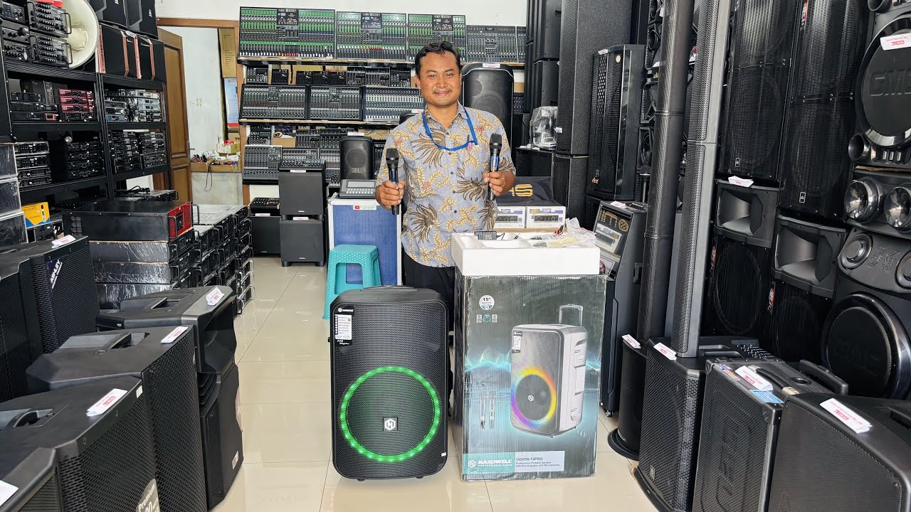 SPEAKER HARDWELL VISION 15 PRO