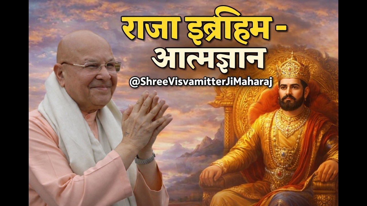 राजा इब्राहिम की अद्भुत कथा | @ShreeVisvamitterJiMaharaj