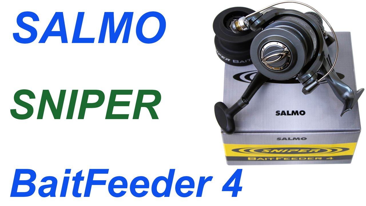 Обзор катушки Salmo Sniper Baitfeeder 4