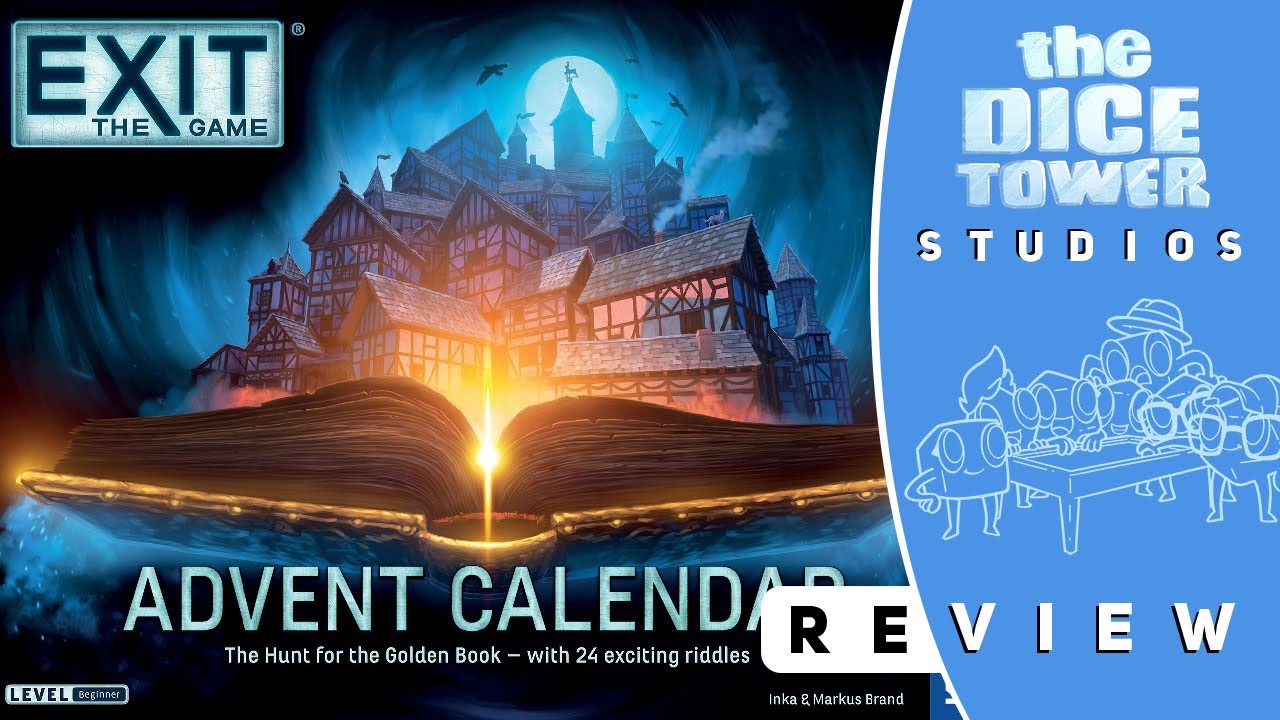 Exit: The Game – Advent Calendar: The Hunt for the Golden Book Review: Daily Puzzles!