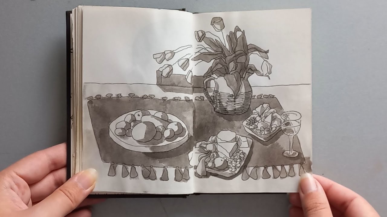 Accepted artschool Sketchbook tour - part 2