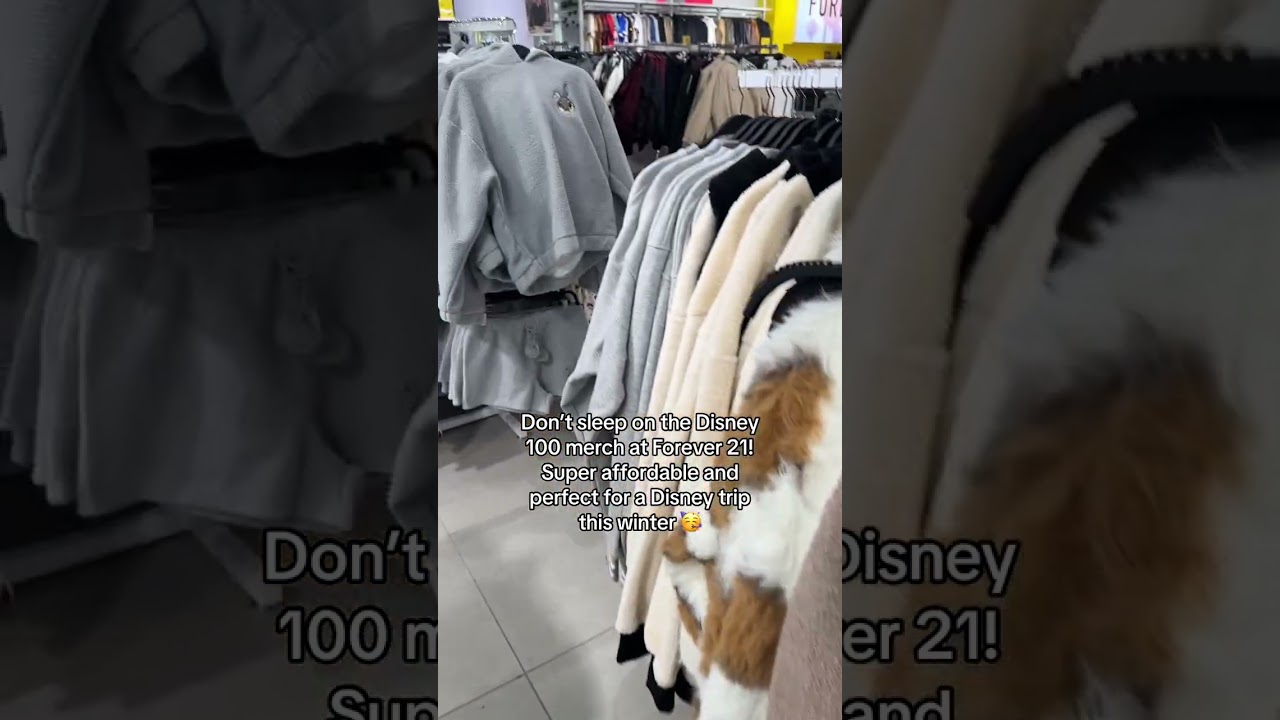 Crazy Cheap Disney 100 Merch at Forever 21!