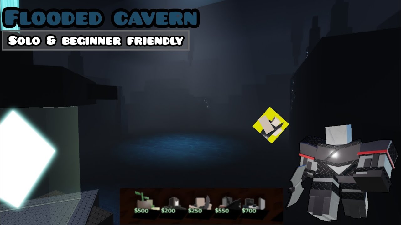 Flooded cavern SOLO | World tower defense [v1.13]