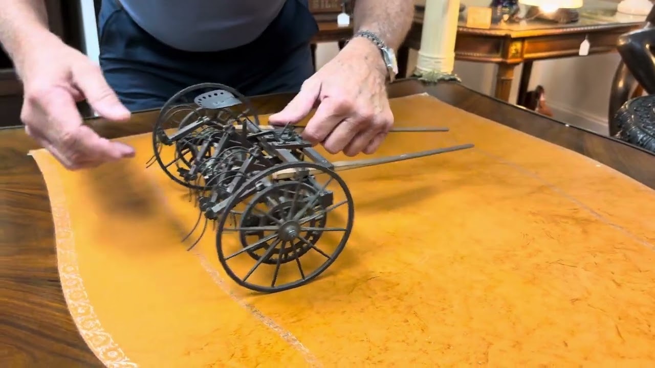 Salesman’s sample of a Horse Drawn Cultivator