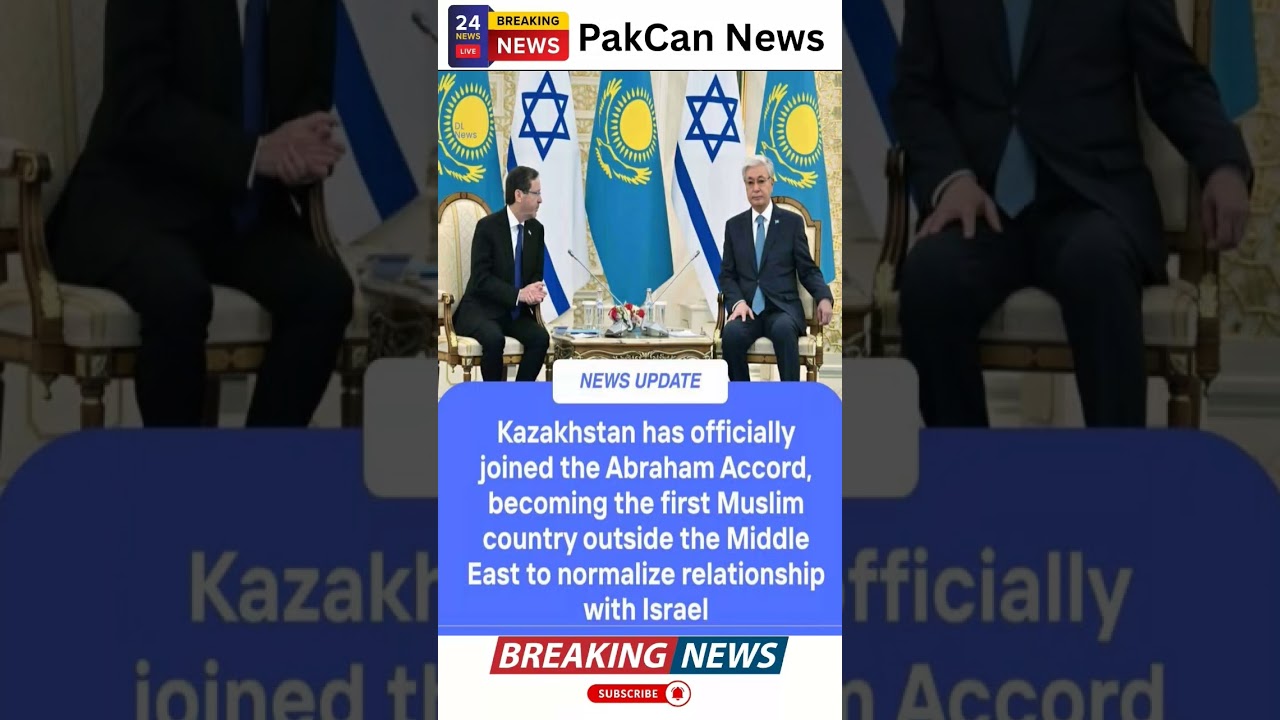 Kazakhstan&ndash;Israel Normalization Reports Circulate | PakCan News