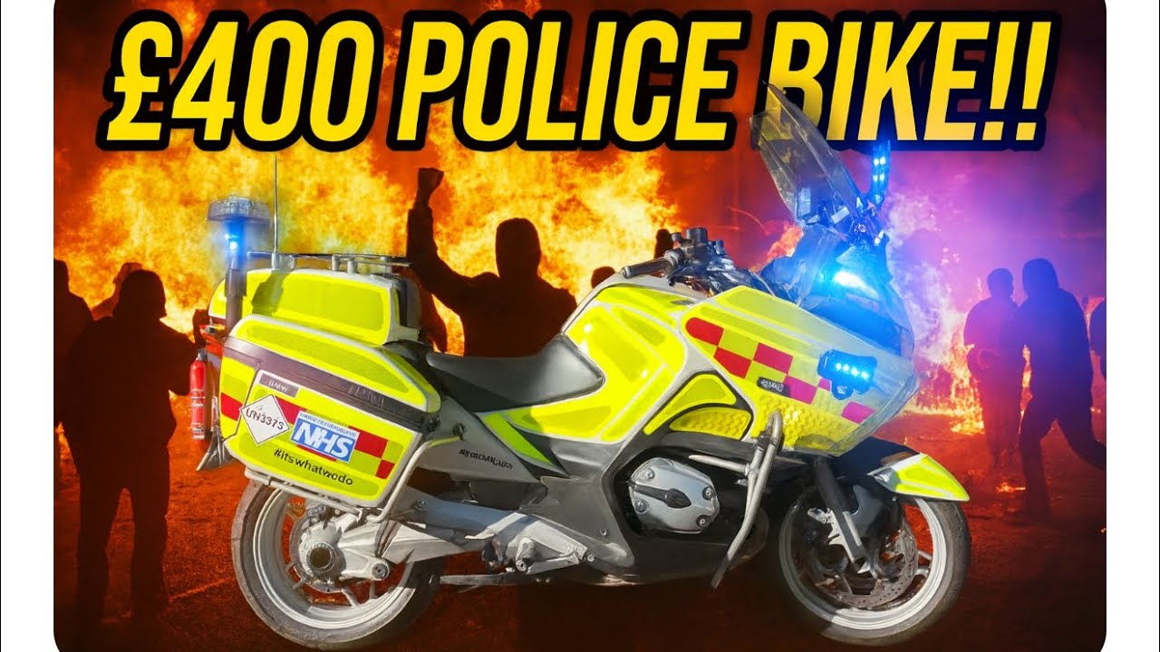I Bought a £400 Police Bike… HUGE Mistake?! BMW R1200RT 