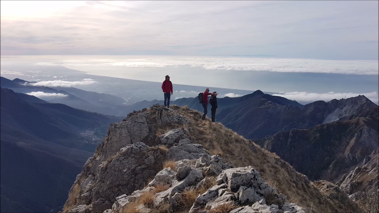 Alpi Apuane: Altissimo per cresta ovest    30.12.2021