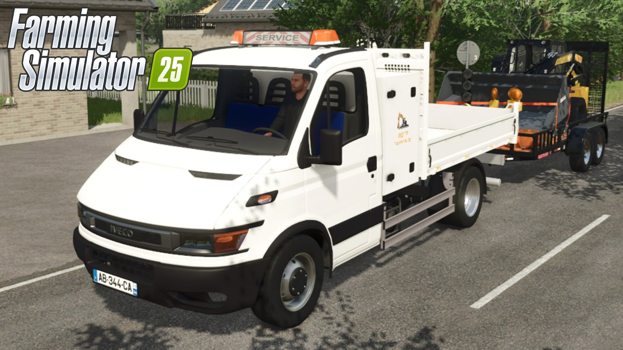 FS25 - 2003 IVECO Daily - NEW CAR MOD for Farming Simulator 2025 ROLEPLAY | FS25 GAMEPLAY