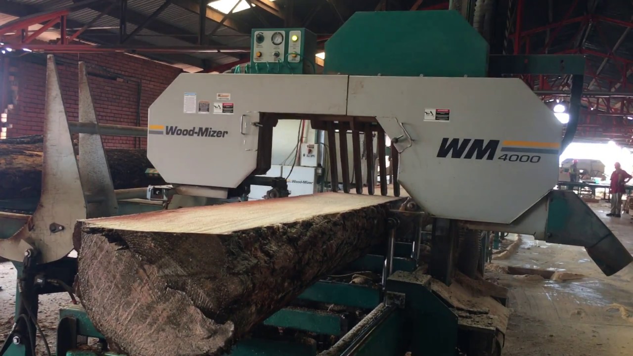 Wood-Mizer WM4000 Sawmill Operation in Mexico