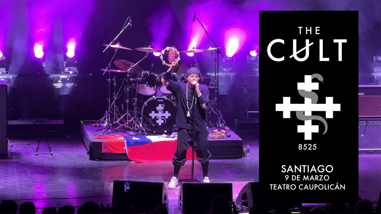 THE CULT en Vivo en CHILE &ndash; Concierto Completo en el Teatro Caupolic&aacute;n (9/03/2025)