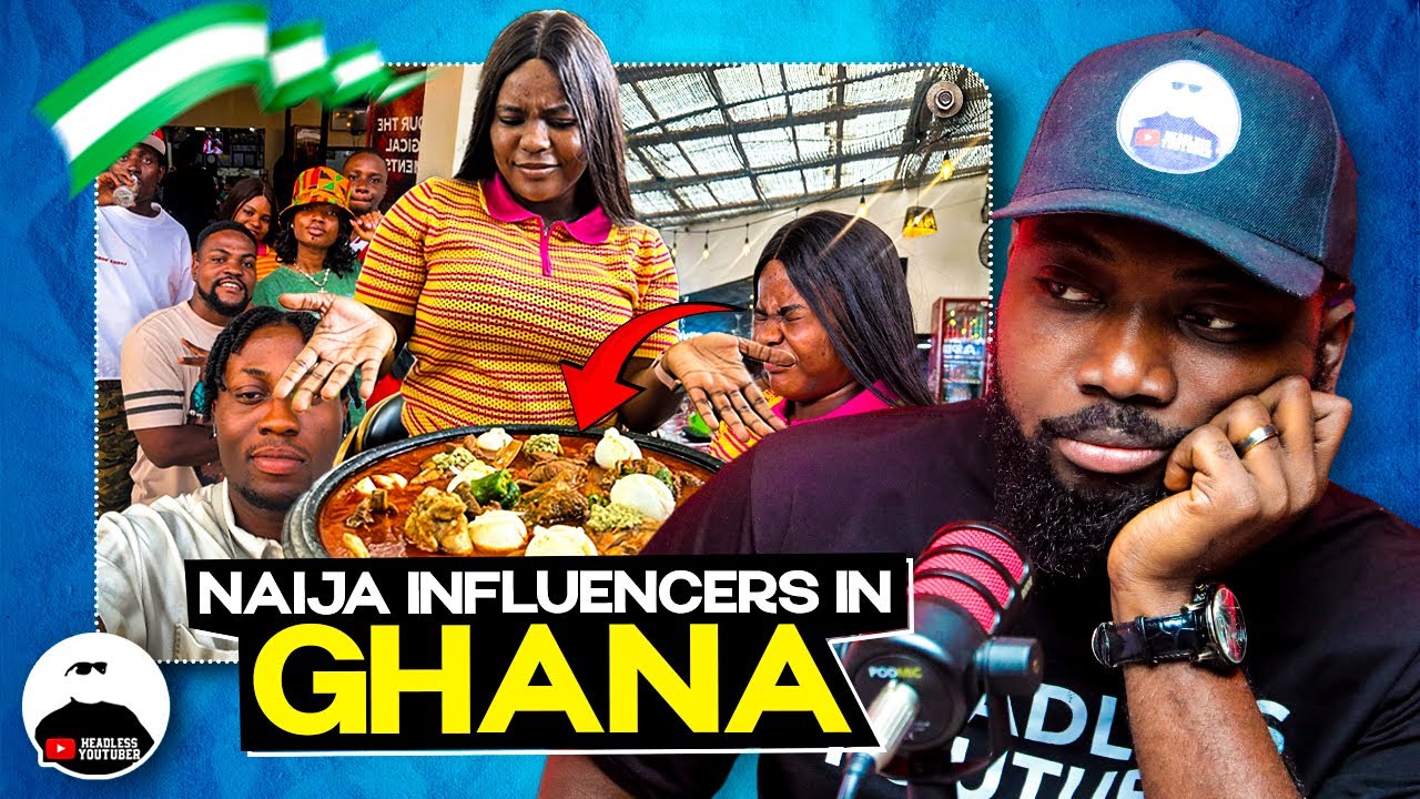 Naija Influencers Paid by Government to Promote Ghana?? || Full Gist