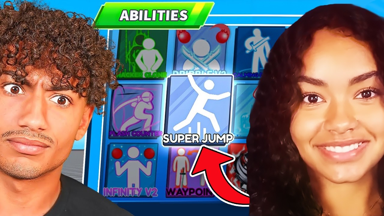 Letting My LITTLE SISTER Choose My Abilities In Blade Ball