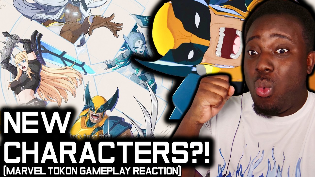 THEY SHOWED SOME NEW MARVEL TOKON CHARACTERS!!! XMen Trailer Reaction