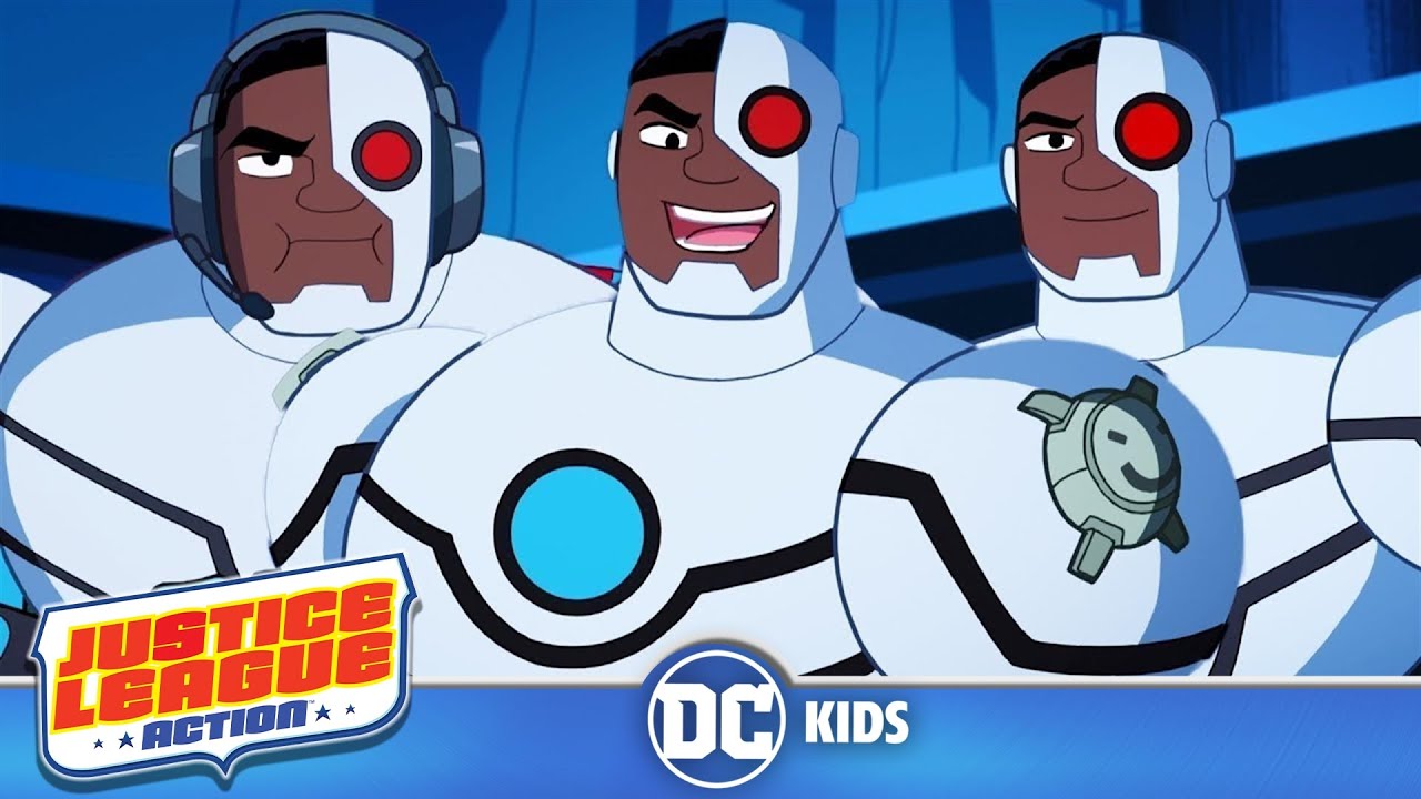 Justice League Action! En Español | ¡Cyborg en acción! | DC Kids