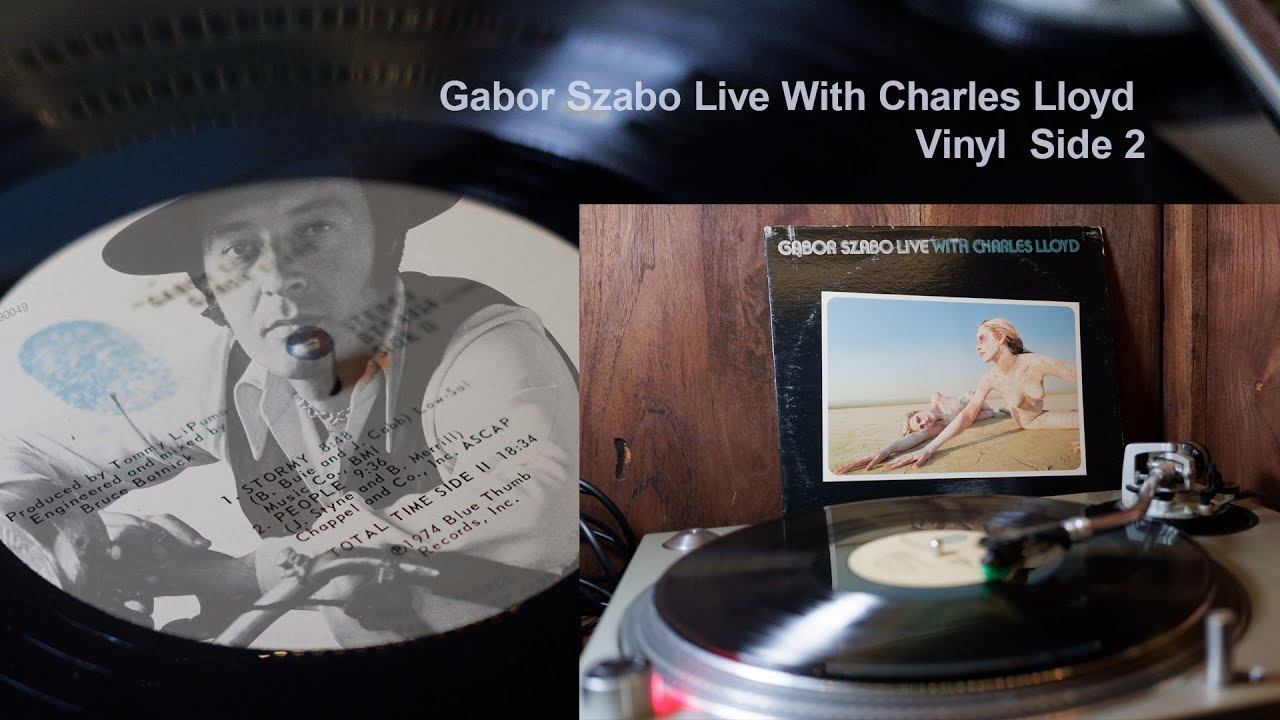Gabor Szabo Live With Charles Lloyd Vinyl side 2