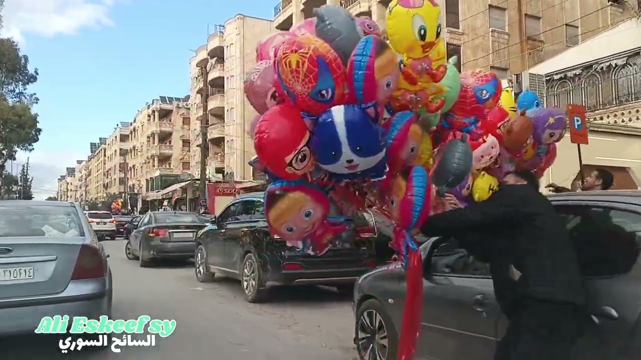 جولة في شوارع حلب #سوريا #حلب #اكسبلور #متابعه 