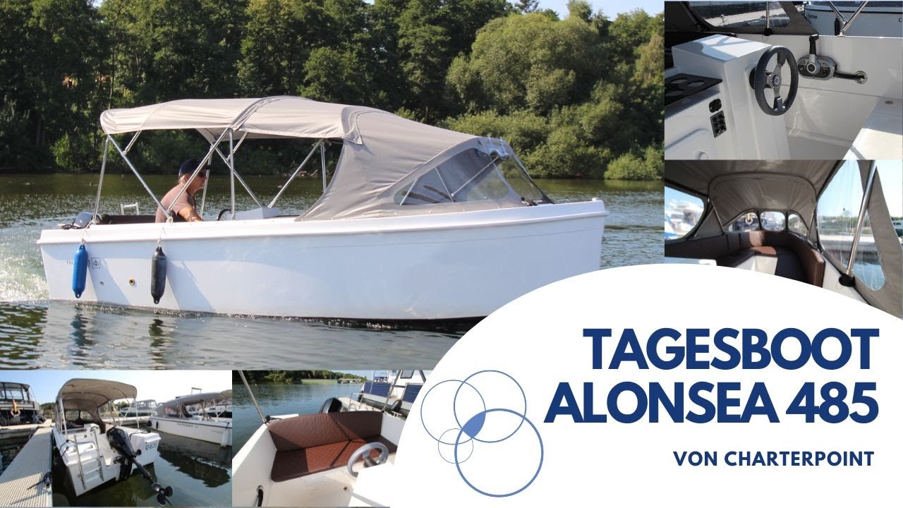 Tagesboot Alonsea 485 | Charterpoint M&uuml;ritz