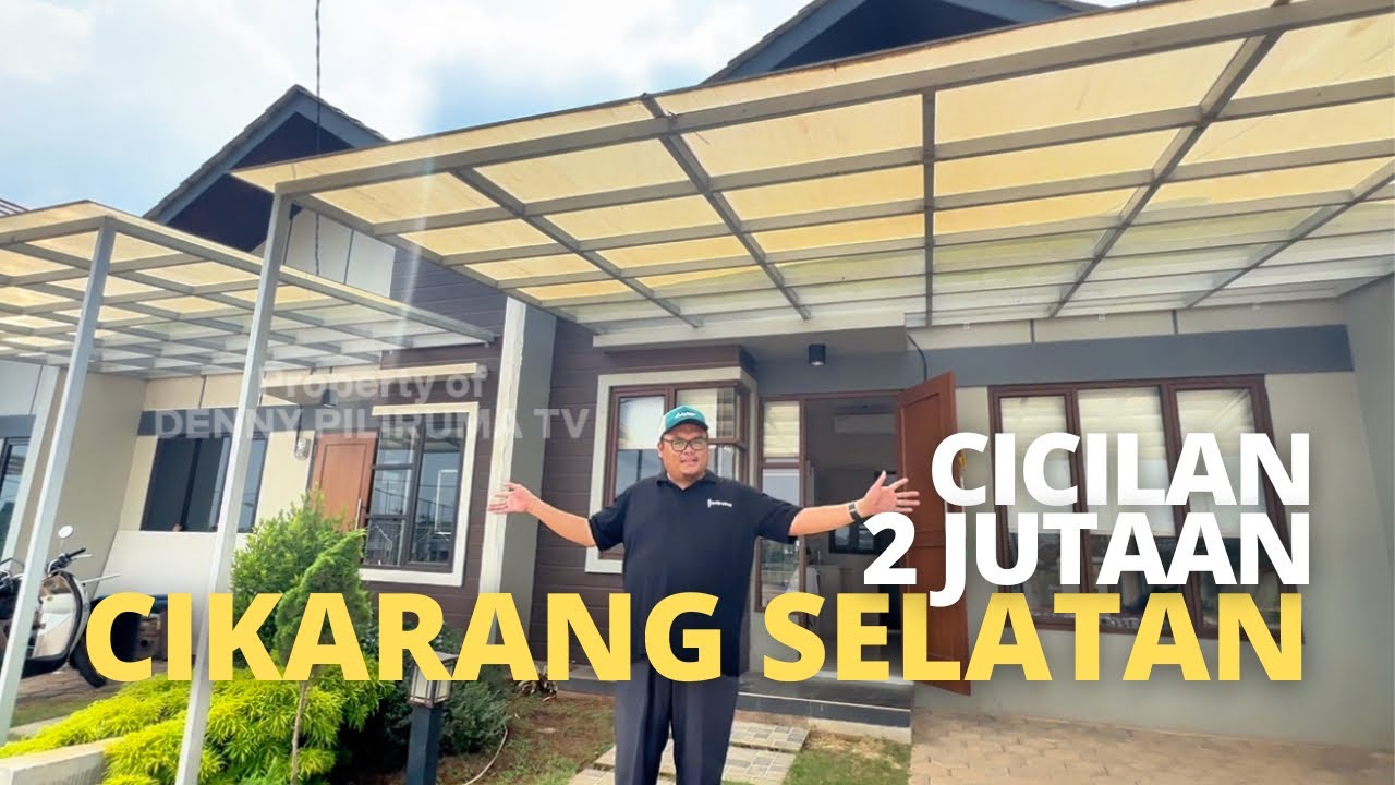 Review Rumah Murah Cicilan 2 Jutaan dekat Mall Lippo Cikarang Bekasi #dennypilirumatv #rumahcikarang