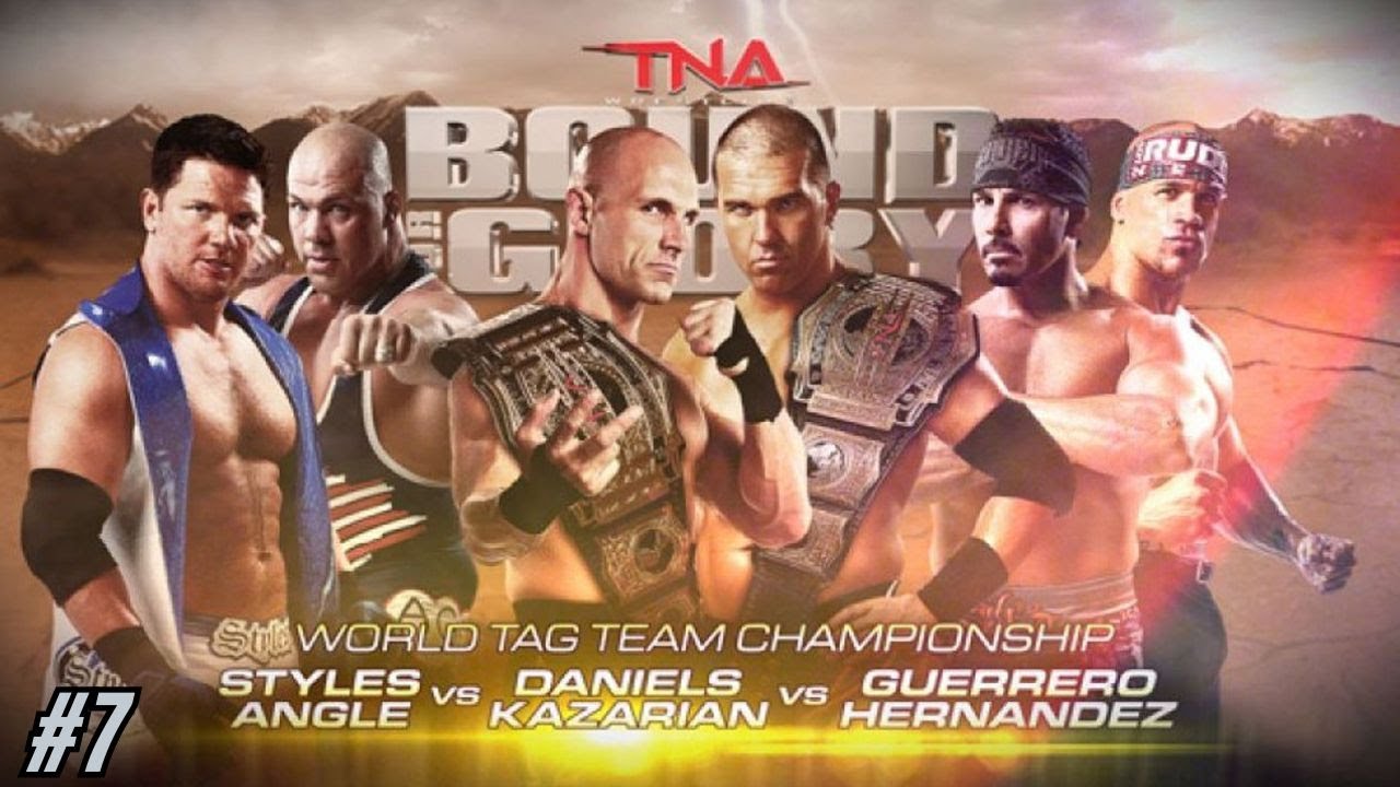 WWE2K25: AJ STYLES FAREWELL TOUR: (BOUND FOR GLORY 2012) - TNA WORLD TAG TEAM CHAMPIONSHIP