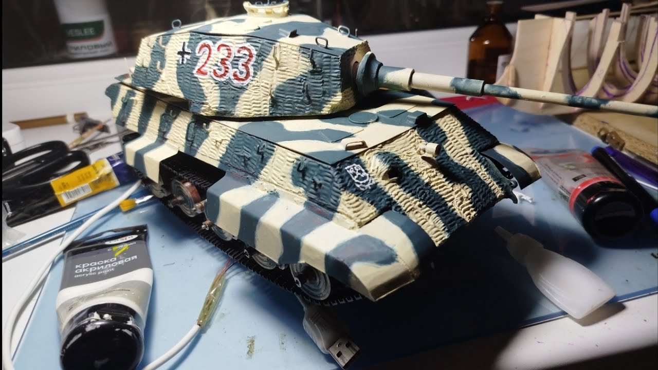 Часть 1. Rc Модель танка 