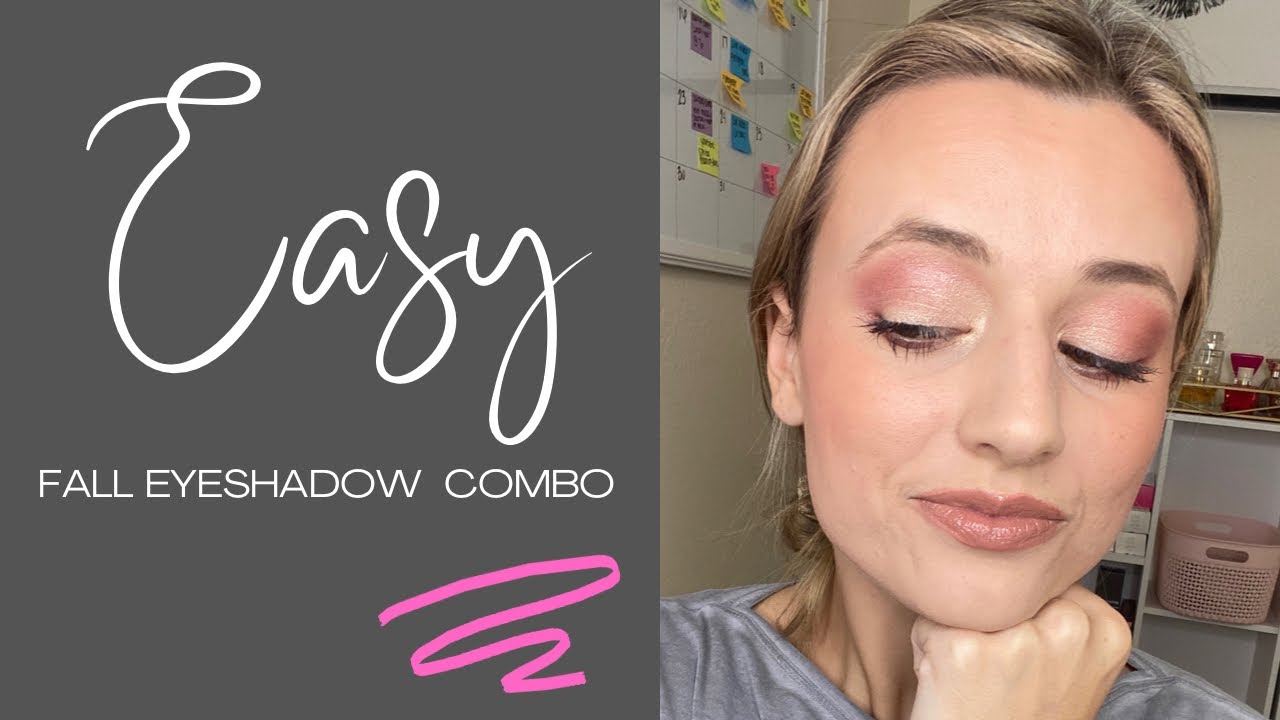 Easy Eyeshadow Look with Warm Hues Palette