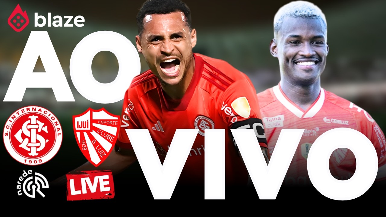 🔴 INTERNACIONAL X S&Atilde;O LUIZ AO VIVO AGORA | Campeonato Ga&uacute;cho 2026 &ndash; Quartas de Final
