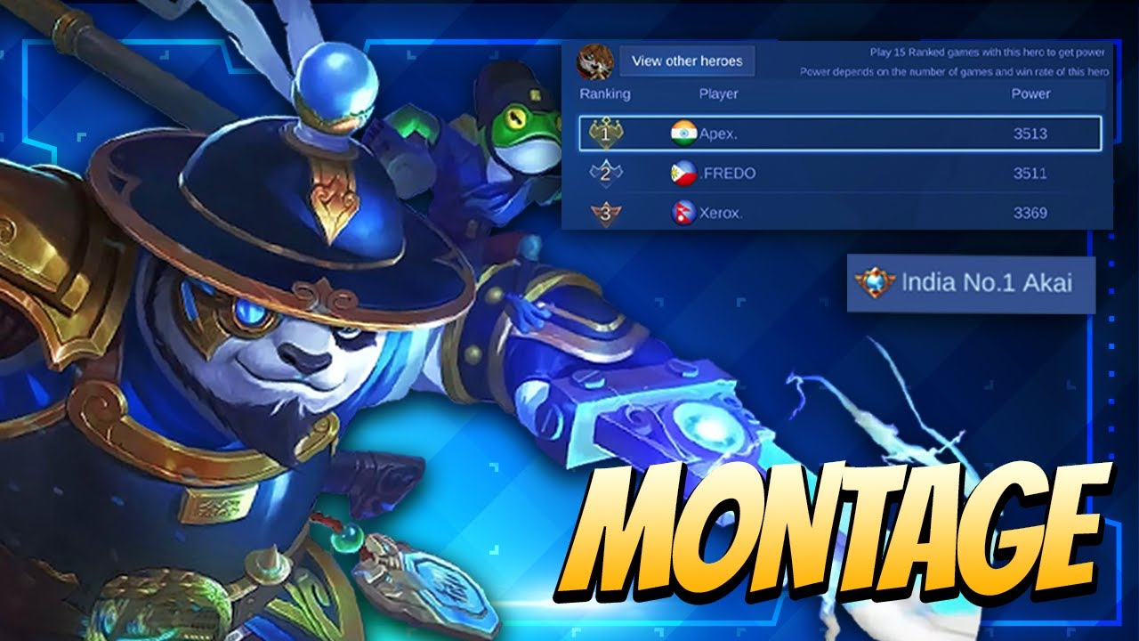 Global & India No.1 Rank Akai Montage #1