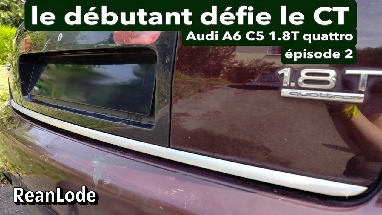 Bras de suspension - épisode 2 - Audi A6 1.8T quattro   