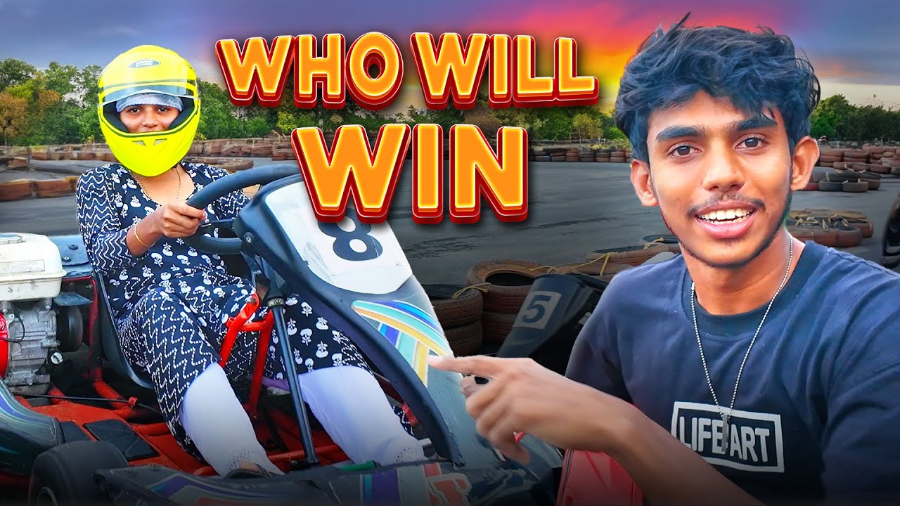 Thrilling Family Car Race: Who's the Fastest?