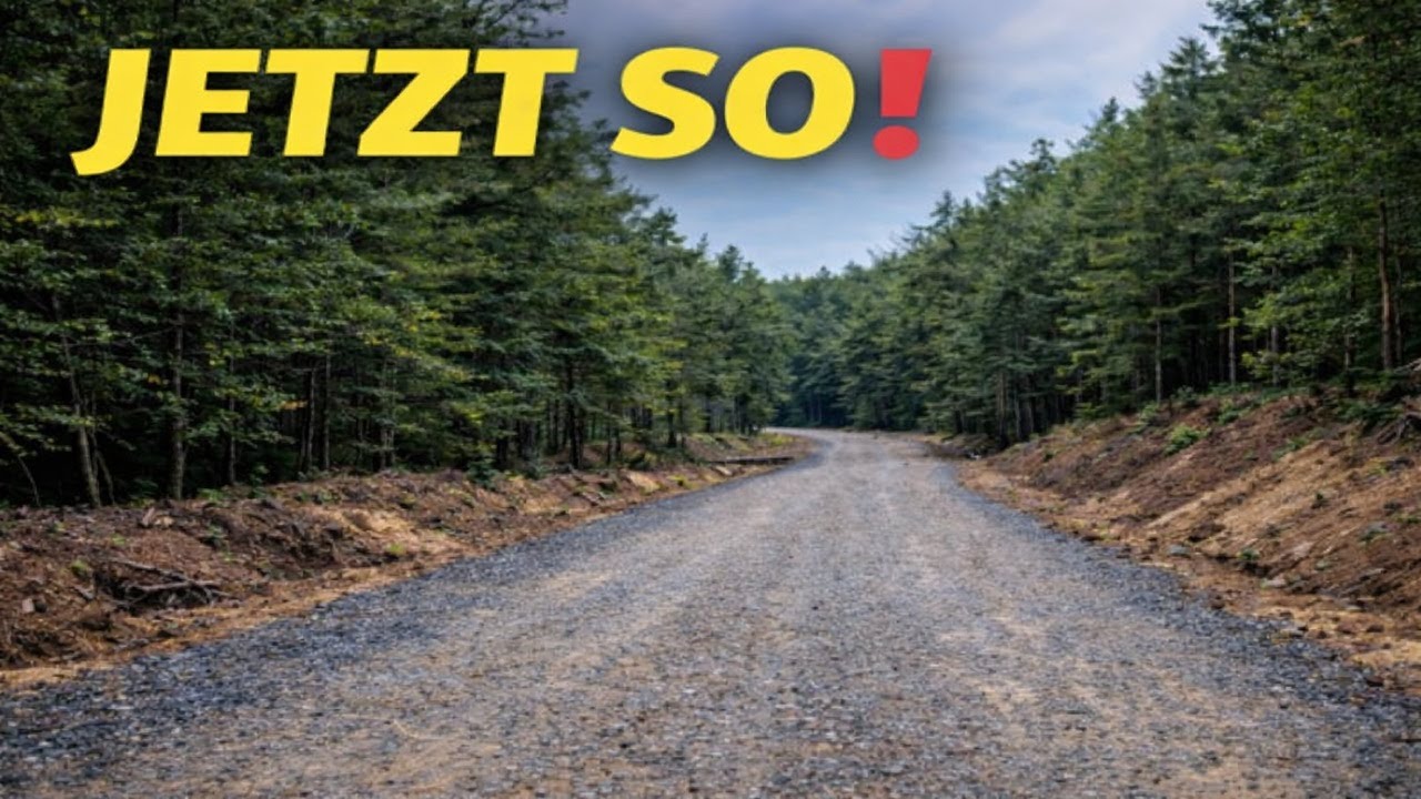 Zuwegung im Wald - aktueller Stand im Westerwald (Dokumentation)