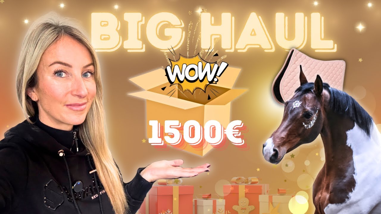 MES CRAQUAGES DU BLACK FRIDAY VERSION ÉQUITATION 😱🤩