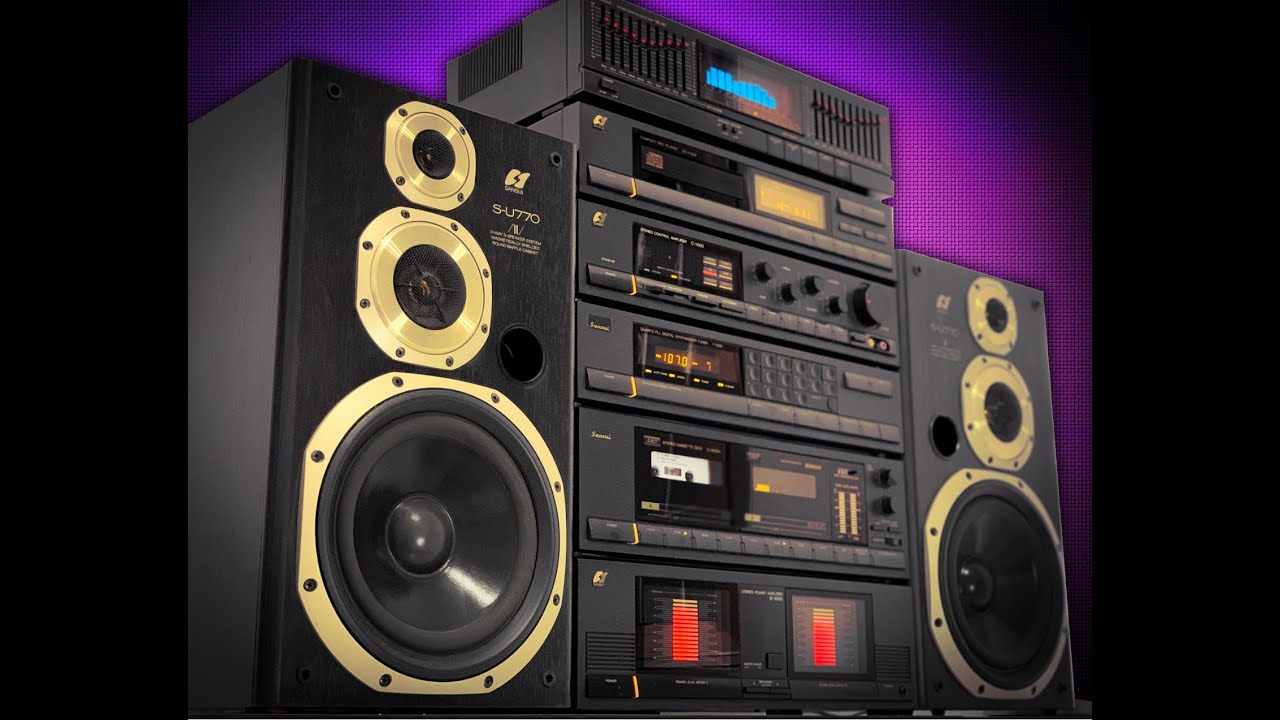 SANSUI B-3000 Japan Components Stereo System Testing