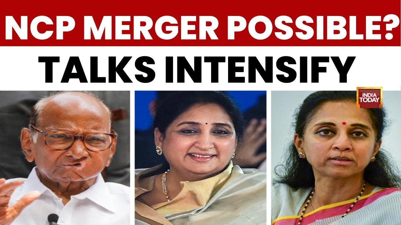 NCP Merger Talks Intensify as Sunetra Pawar Meets Leaders Following Ajit Pawar's Demise