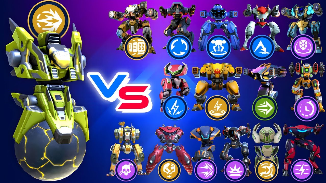 Nomad Ability Vs All Mechs - Mech Arena