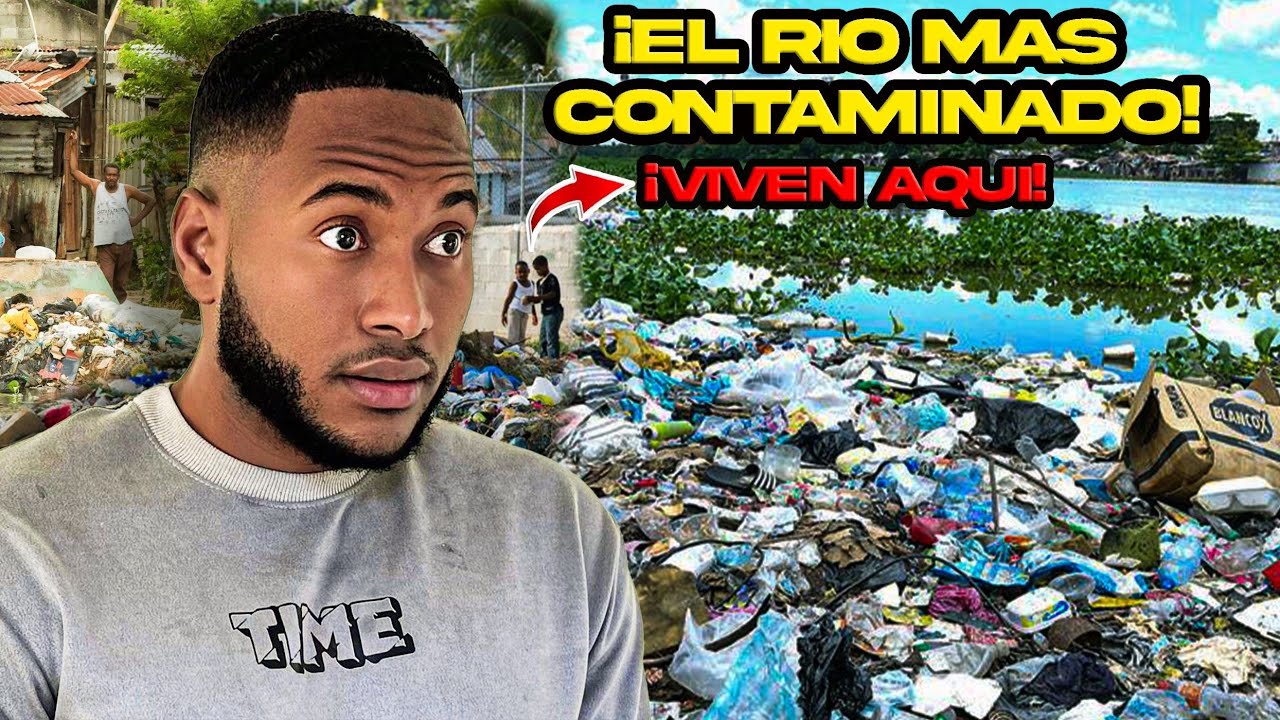 Así está el RÍO OZAMA el Más Contaminado de RD… ¡Te Sorprenderá!