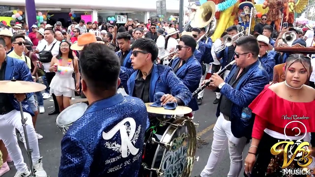 Ángeles del jaripeo Banda real de reyes cierre de carnaval san Lorenzo Tezonco CDMX