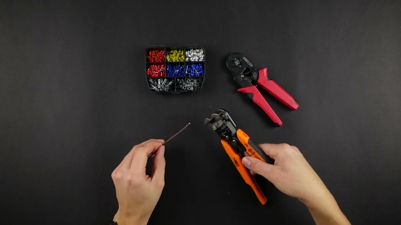 Jak zaciskać tulejki na końc&oacute;wki przewod&oacute;w? | Eura-Tech