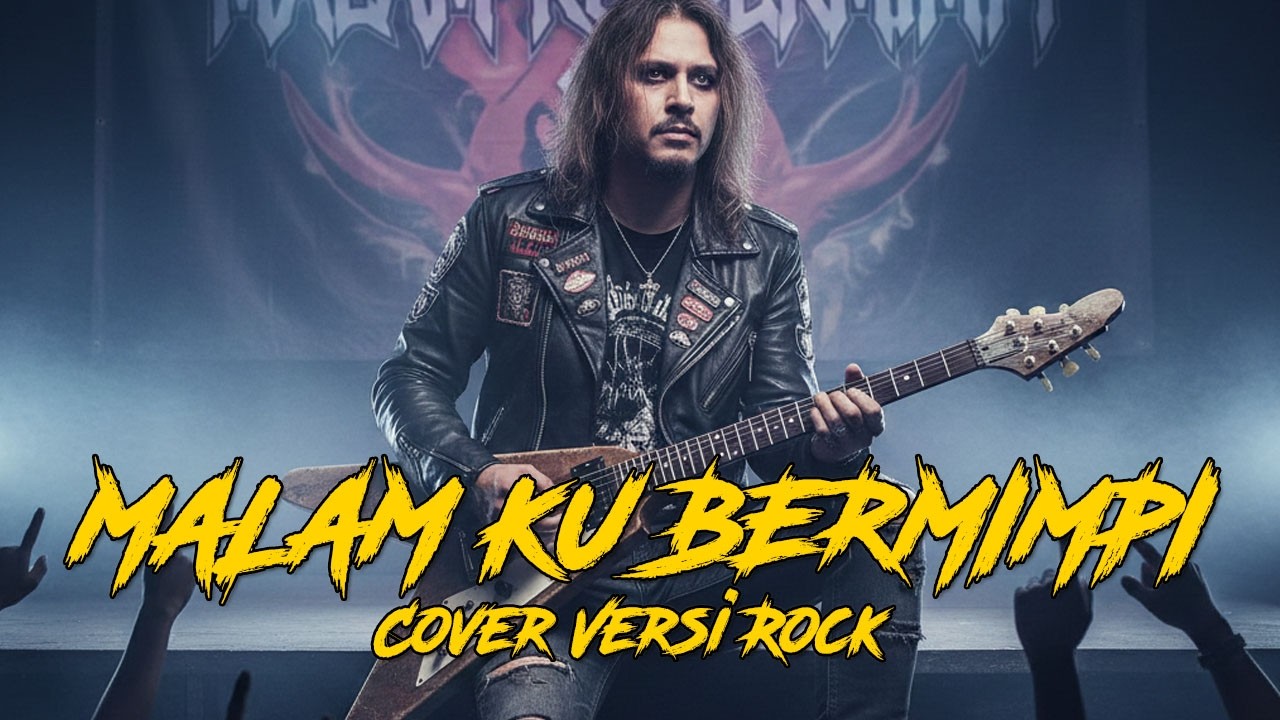 P. RAMLEE - MALAM KU BERMIMPI | Cover Versi Rock Modern (LIRIK)