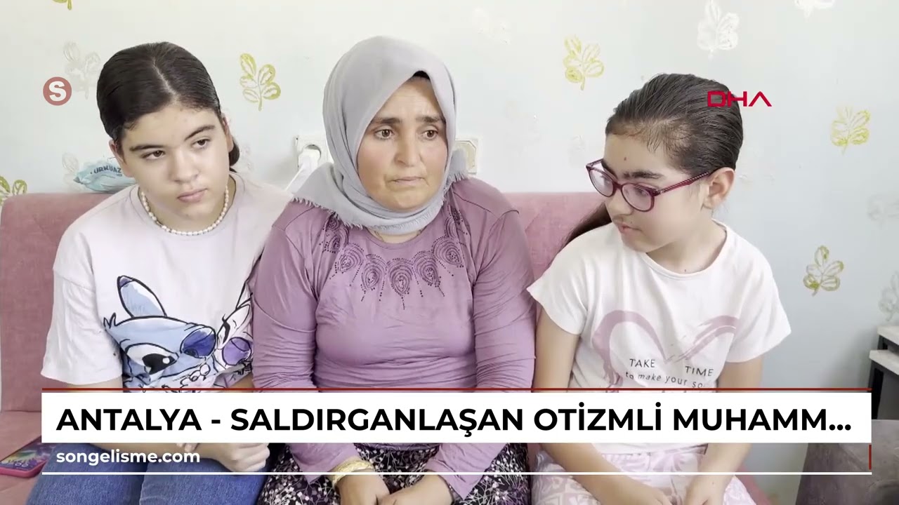Antalya - Saldırganlaşan otizmli Muhammet'in ailesi zor günler yaşıyor