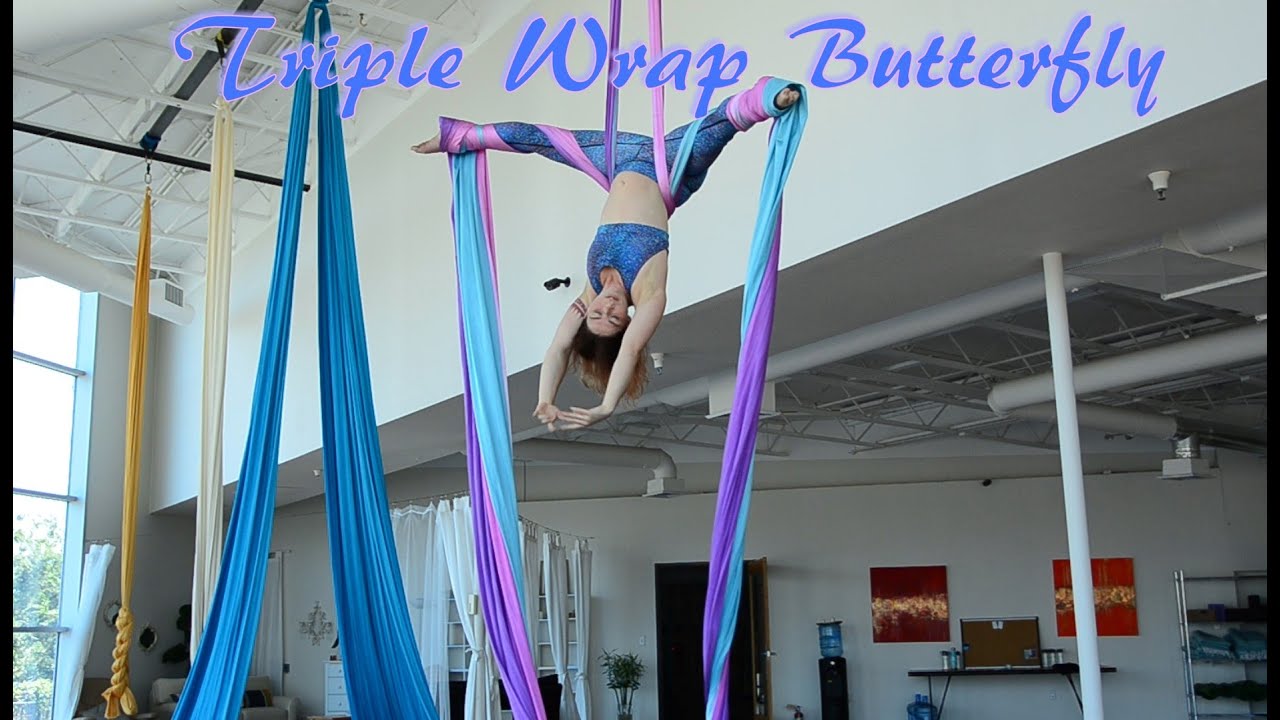 Aerial Silks Tutorial: Triple Wrap Butterfly