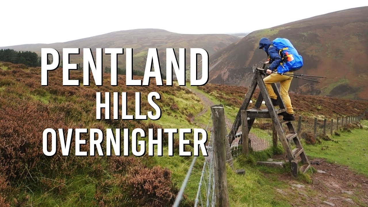 Testing DIY IKEA Backpack & 3F Lanshan in the Windy Pentlands