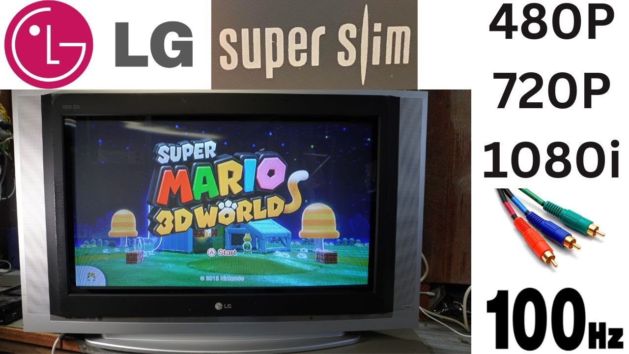 LG 32FS2ANB 32-дюймовый «супертонкий» телевизор с ЭЛТ 1080i