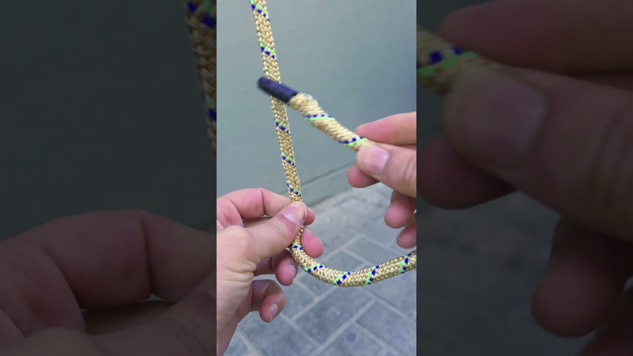 Overhand Stopper Knot in 10 Seconds 🪢 | A Knot Everyone Should Know