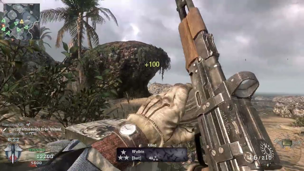 Call of Duty: Black Ops - Offline Bots Gameplay