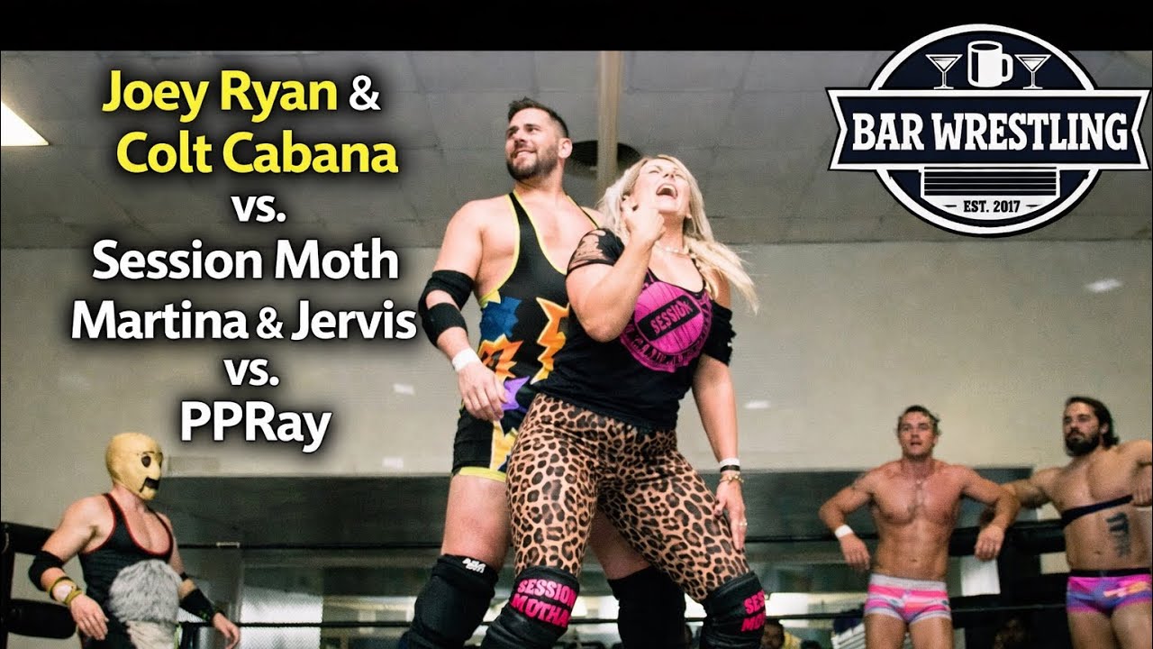 Joey Ryan & Colt Cabana vs. Session Moth Martina & Jervis vs. PPRay | Bar Wrestling Intergender Tag