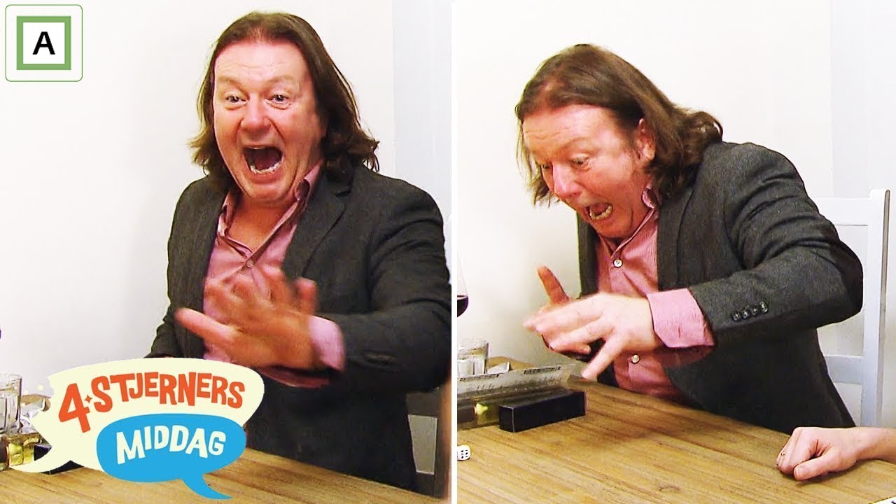 4-stjerners middag | Svein Østvik blir veldig engasjert under pakkeleken | discovery+ Norge